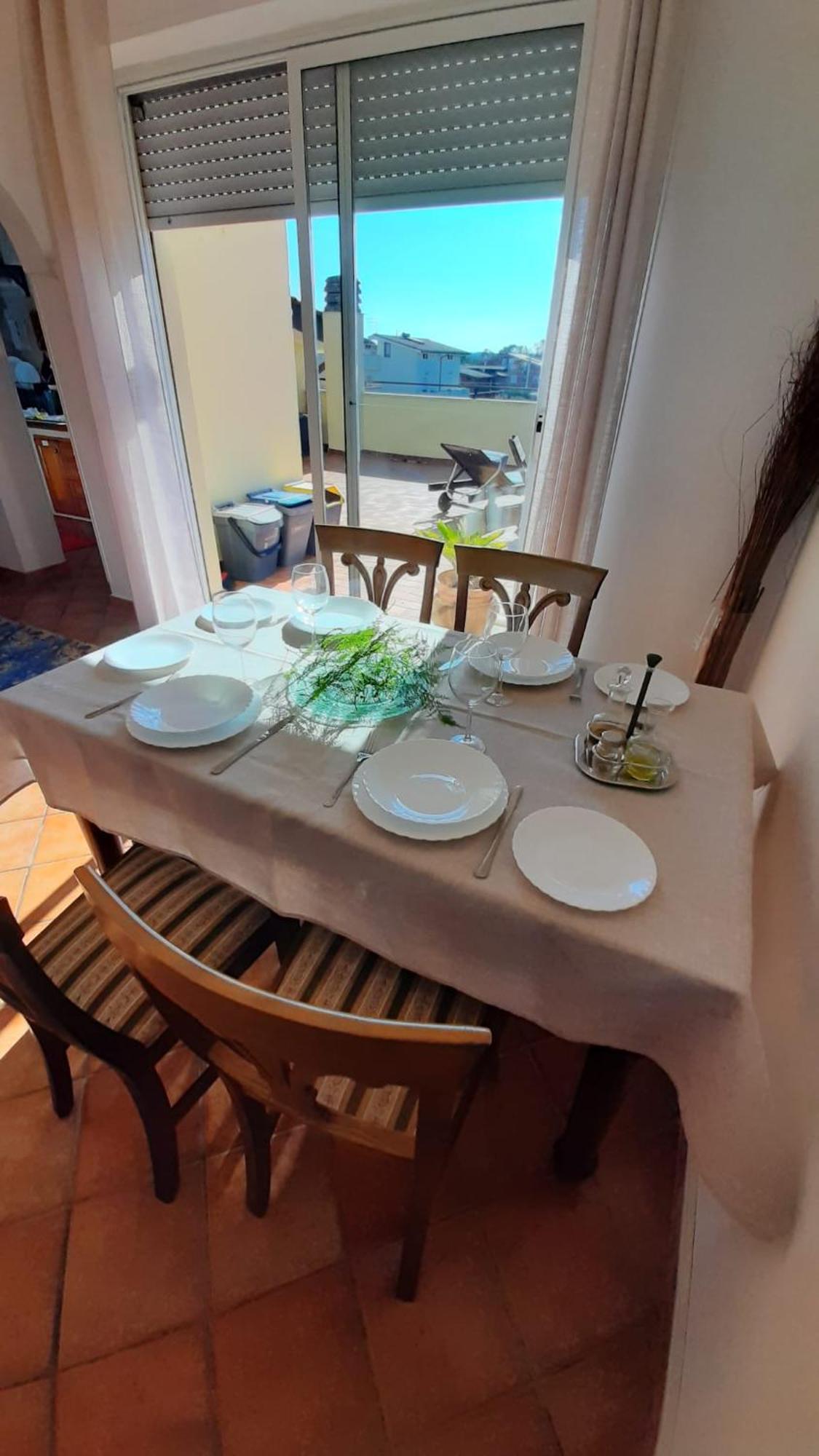 La Terrazza Sul Faro Lägenhet Fiumicino Exteriör bild